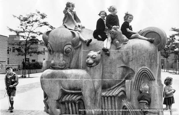 Edgar Miller_Animal Court playground_Chicago_savingplaces org130903_blog_photo_animalplayground_1chicagoexaminer