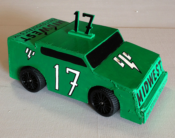 Shoe box outlet race car