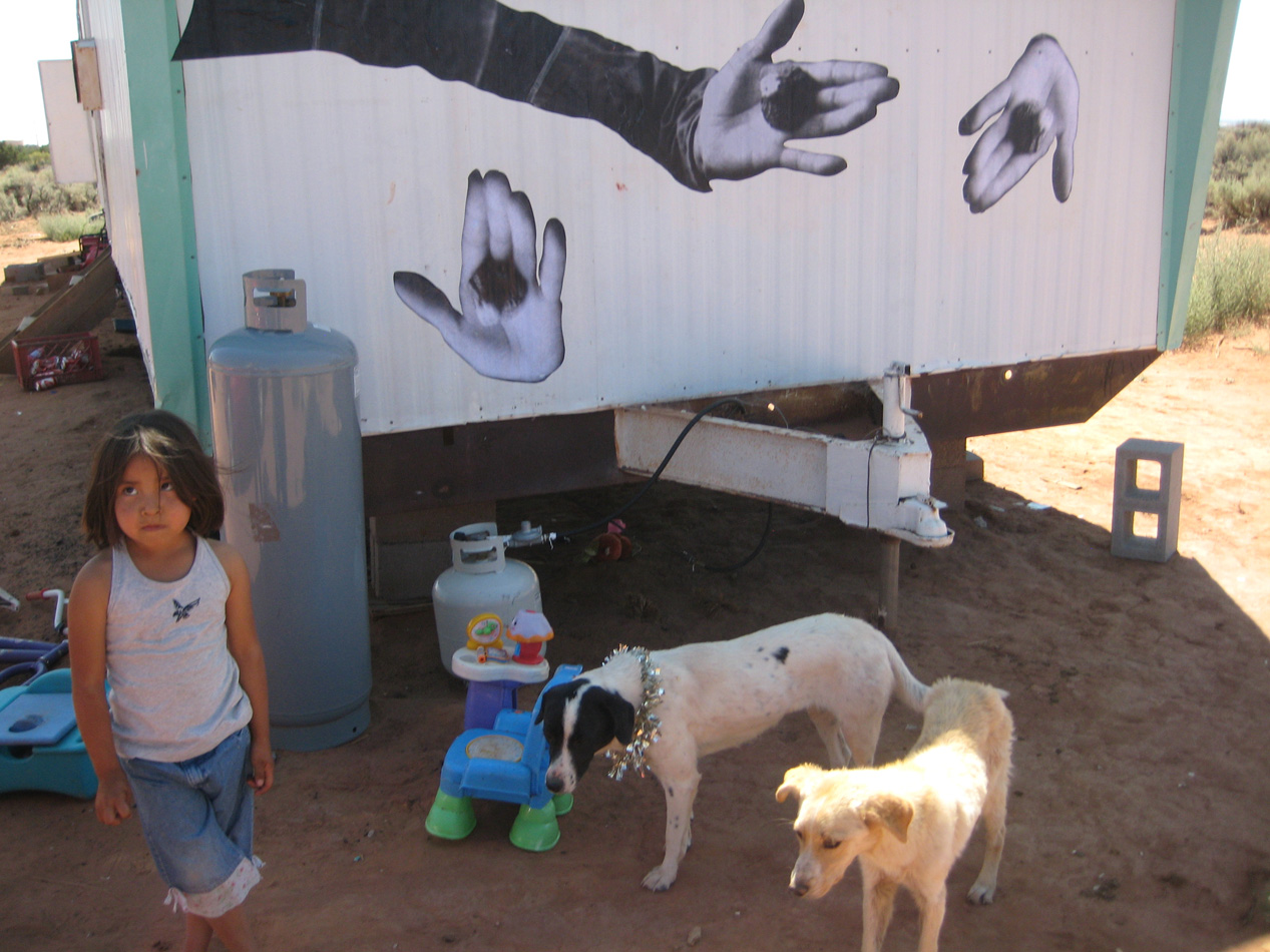 peyote hands with party dog