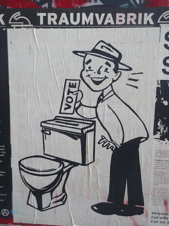 vote toilet