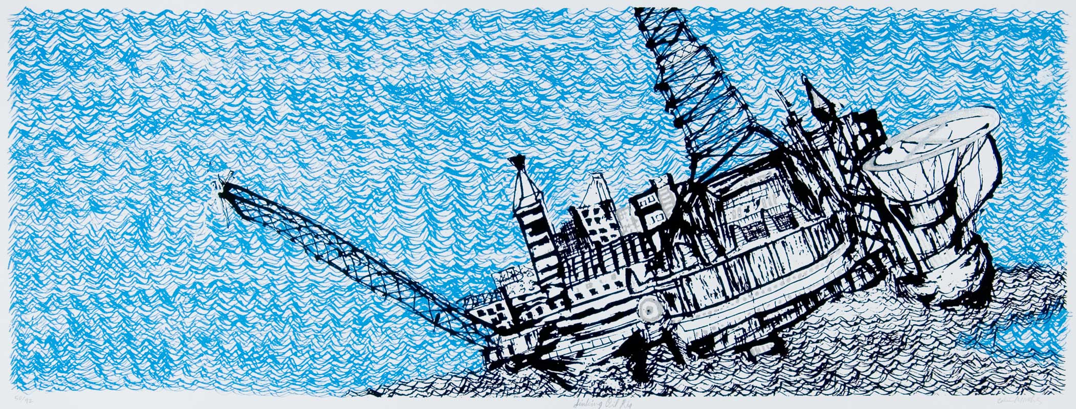 Justseeds Sinking Oil Rig