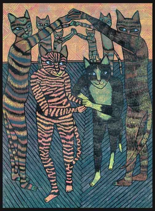 Contra Dancing Cats