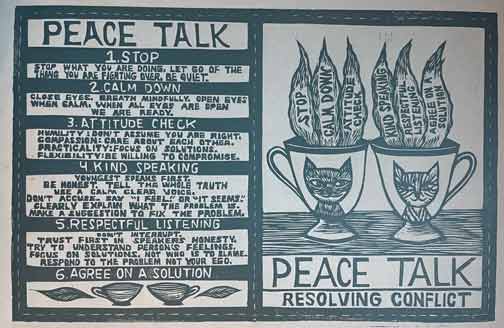 Peace Talk Poster