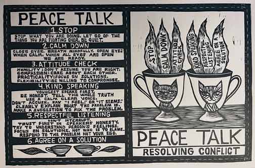 Peace Talk Poster