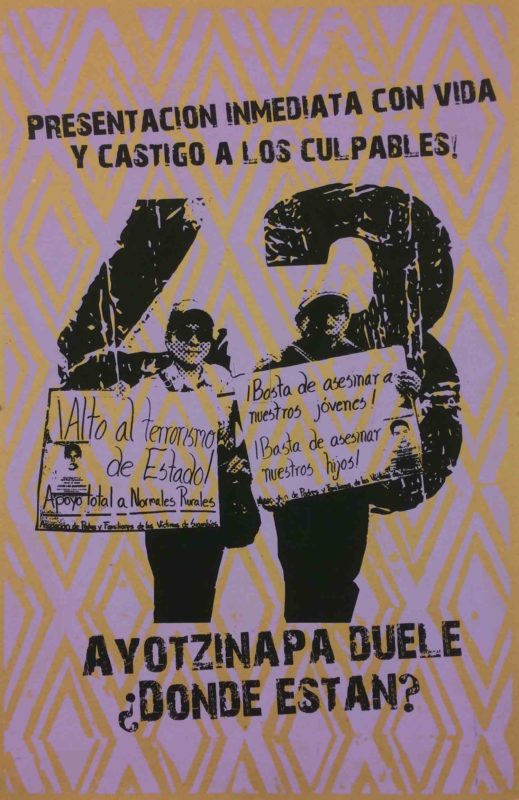 Ayotzinapa en pie de Lucha