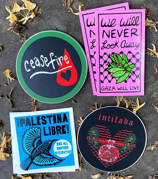 Gaza Solidarity Sticker Pack