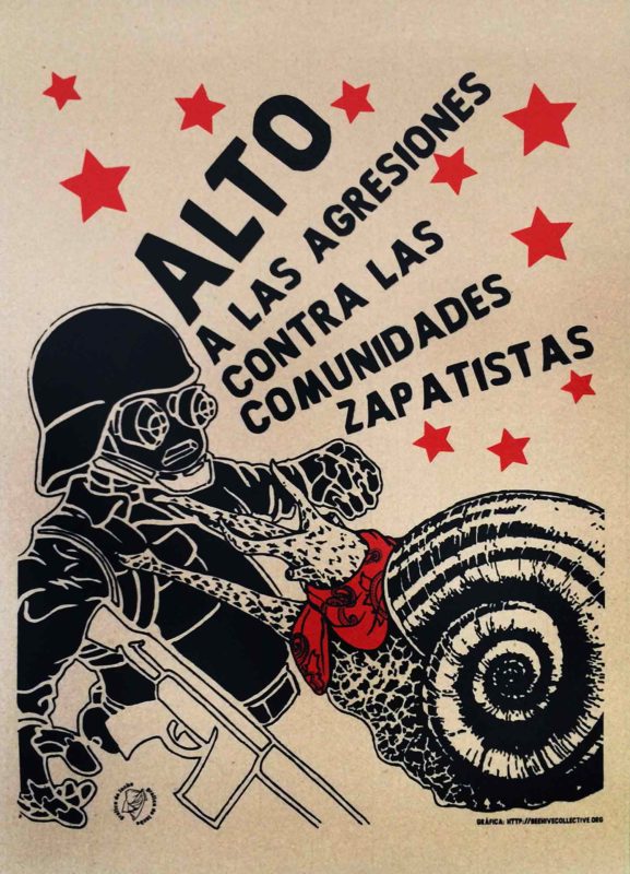 Alto a las Agresiones Contra las Comunidades Zapatistas