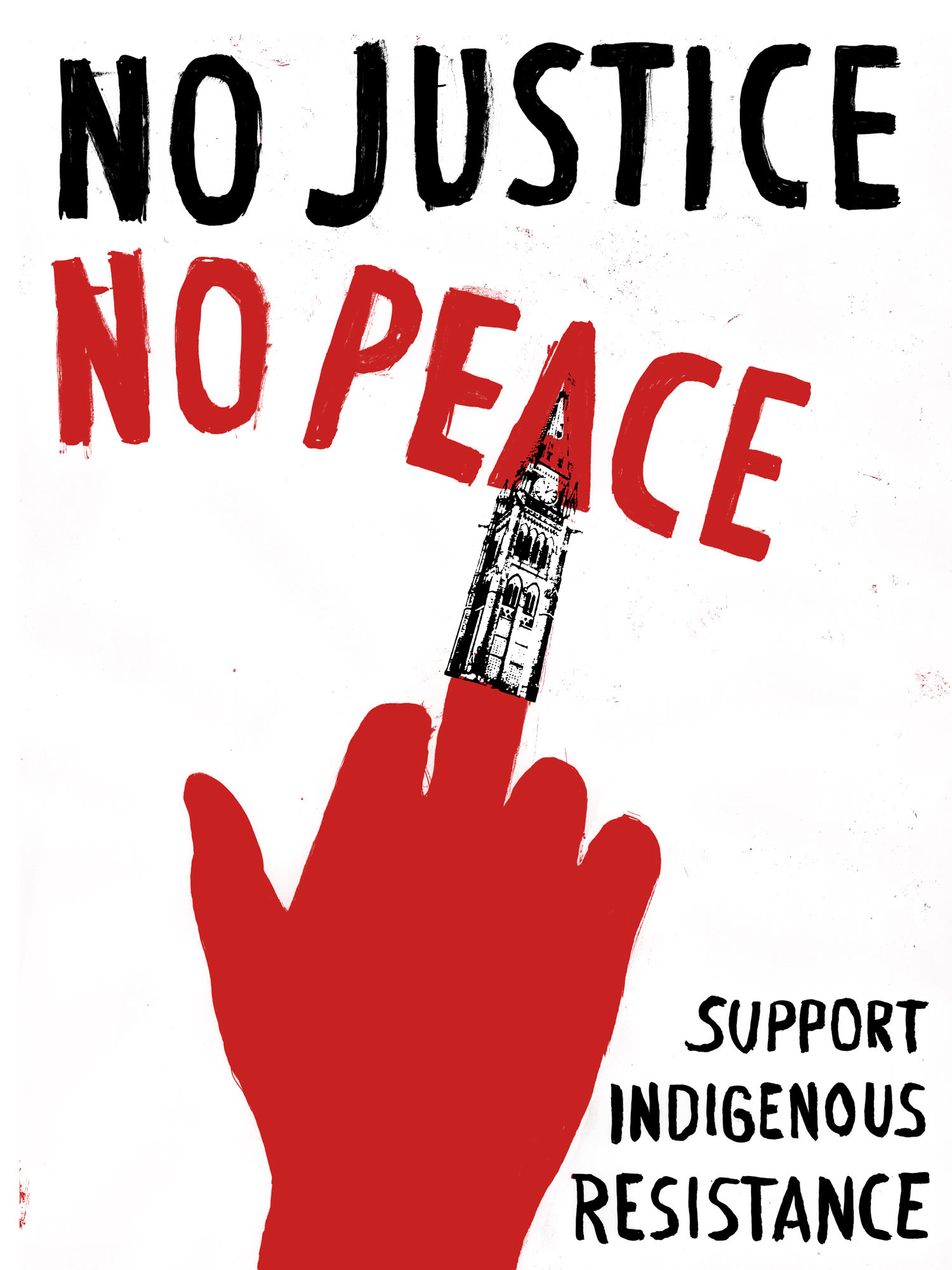 Justseeds No Justice No Peace