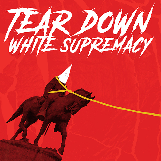 Tear Down White Supremacy sticker