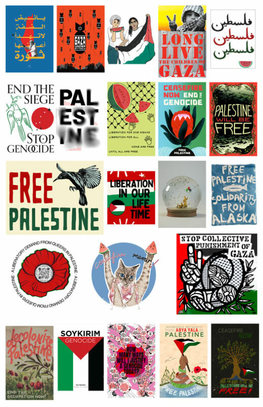 Palestine will be free! Graphic care-package #3