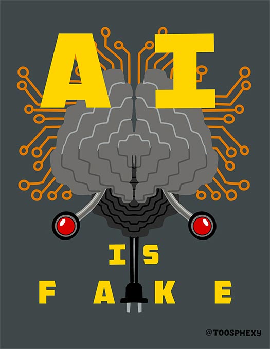 AI is Fake
