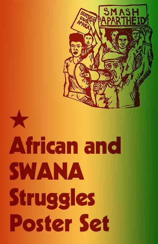 African & SWANA Struggles Poster Set