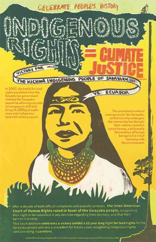 Indigenous Rights = Climate Justice
