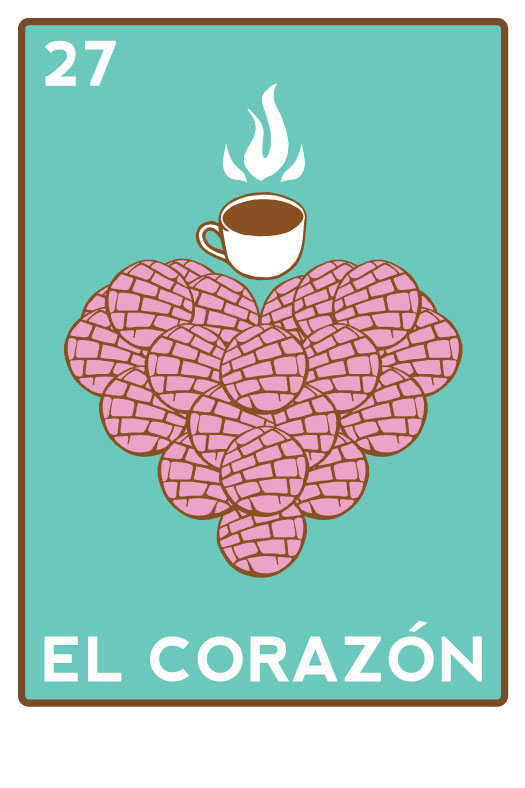 El Corazon postcard