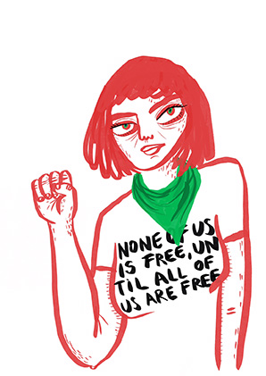 none of us is free until all of us are free