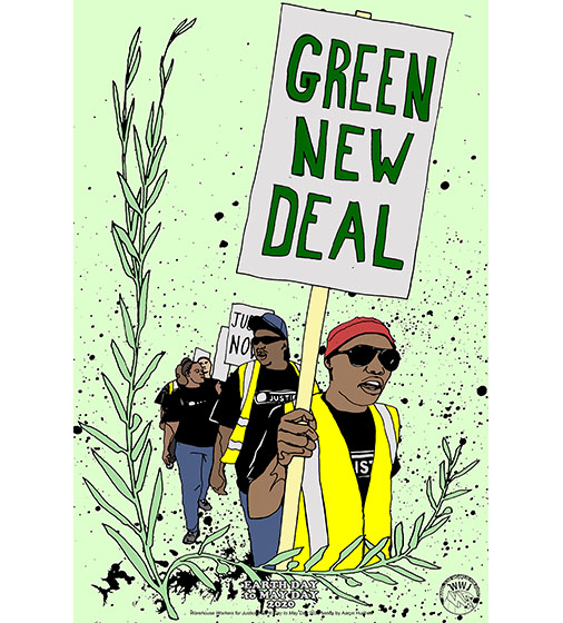 Justseeds | Healthy Communities: Enacting Climate Justice graphics package