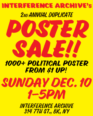 Poster Sale!