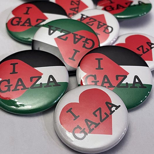 I ❤️ Gaza pins