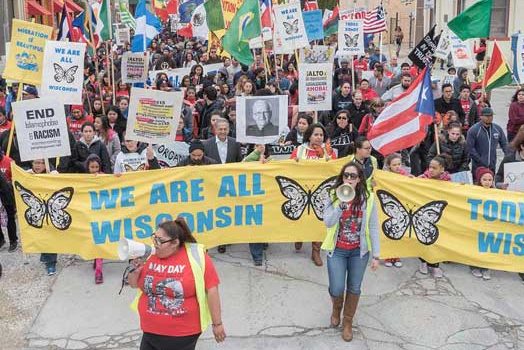 Milwaukee May Day photos