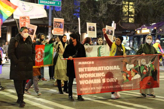 Seattle’s International Working Women’s Day for Palestine and Beyond