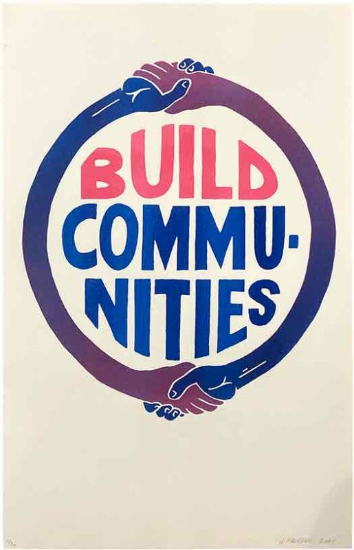 Build Communities (Pink/Blue)