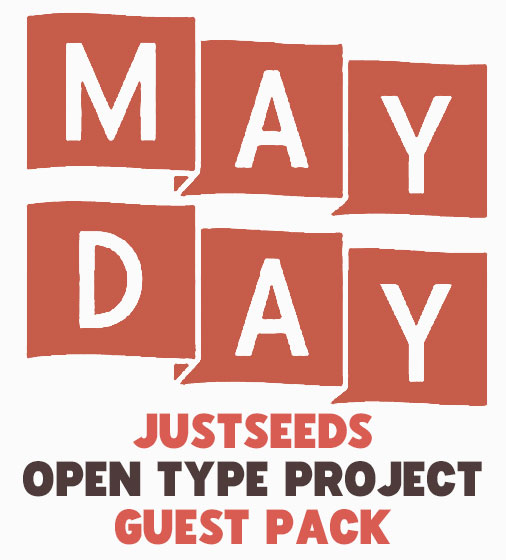 Justseeds Open Type Project: Guest Pack