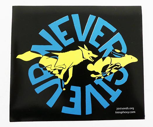Never Give Up sticker