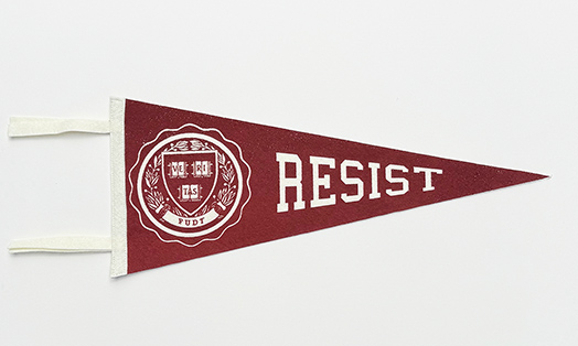 Resist pennant
