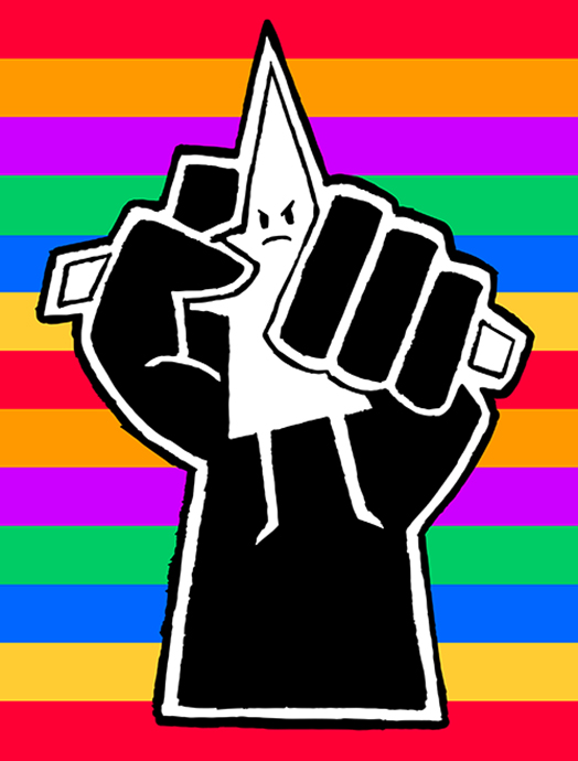 Smash the Klan – color version