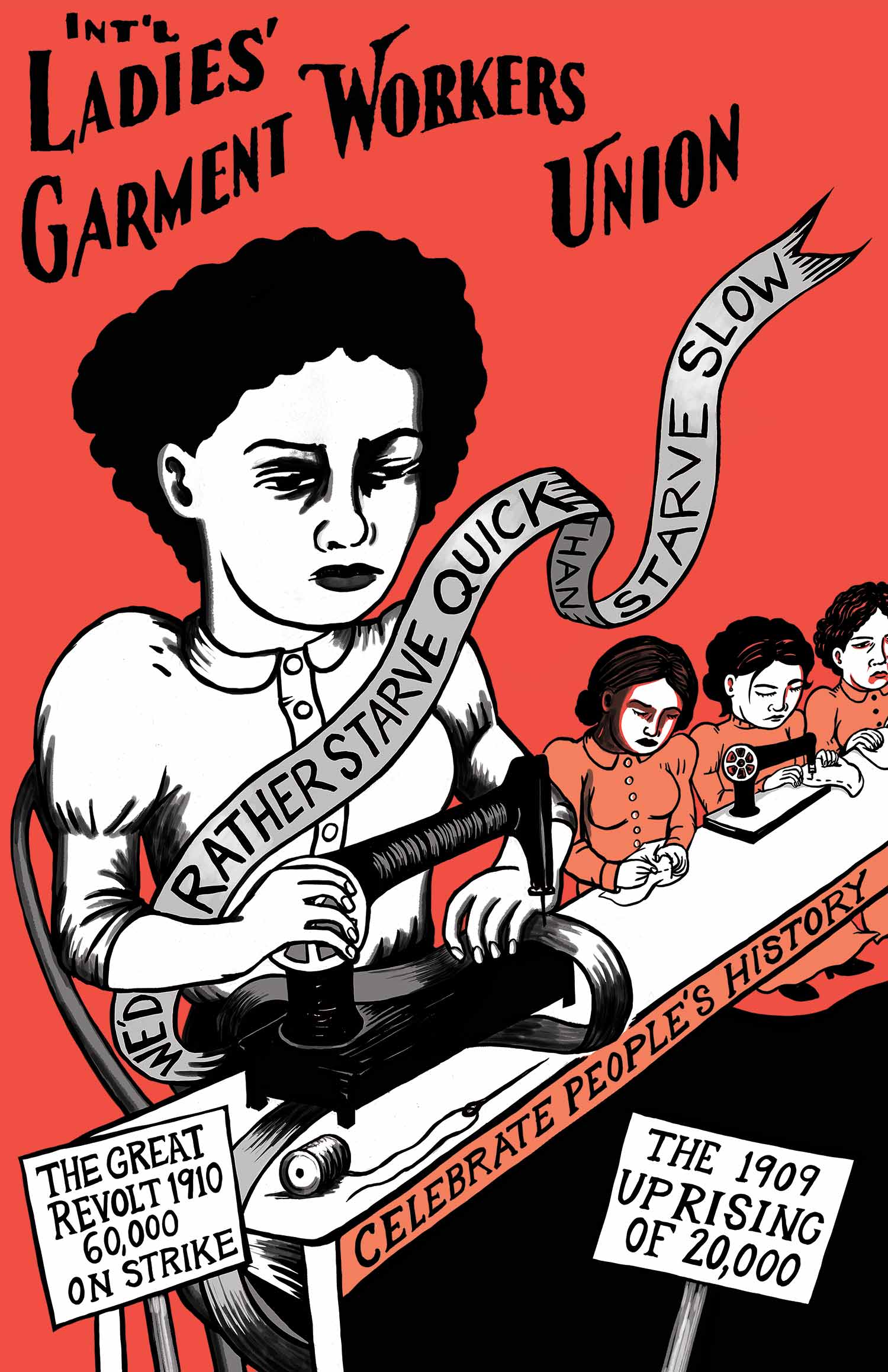 Justseeds | Int'l Ladies' Garment Workers Union