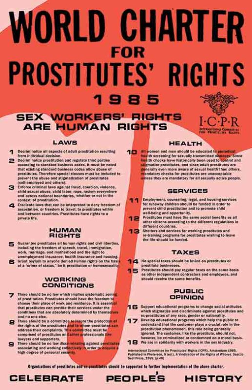 World Charter for Prostitutes’ Rights