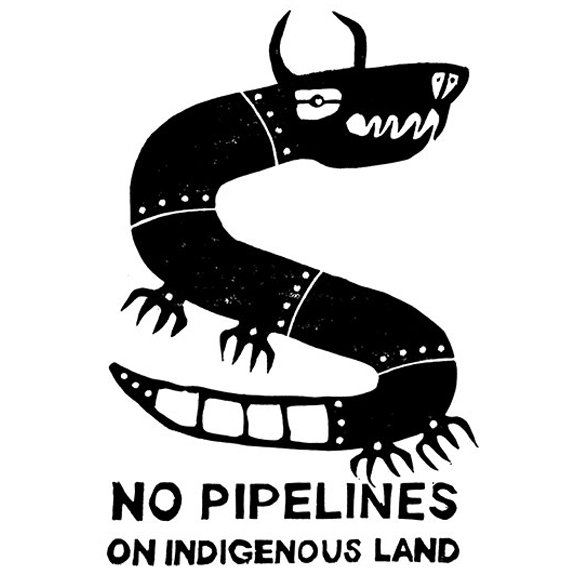 No Pipelines On Indigenous Land