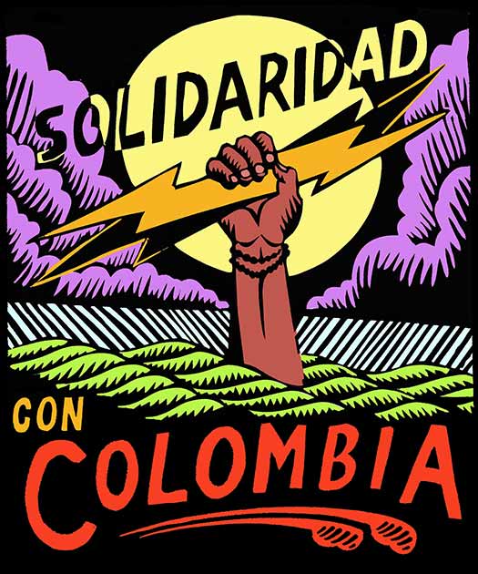 Solidarity with Colombia
