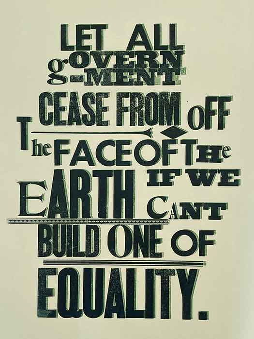 Let All Government Cease from the Face of the Earth