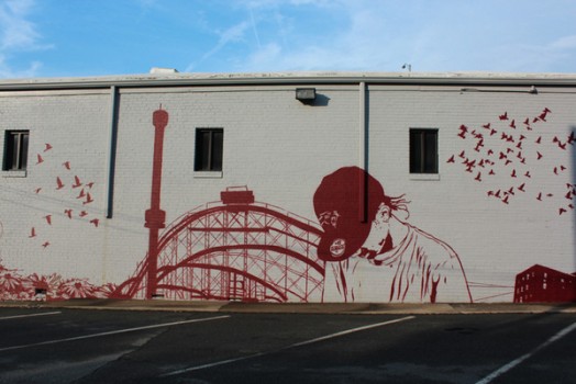 Stain Mural in Charlotte, NC