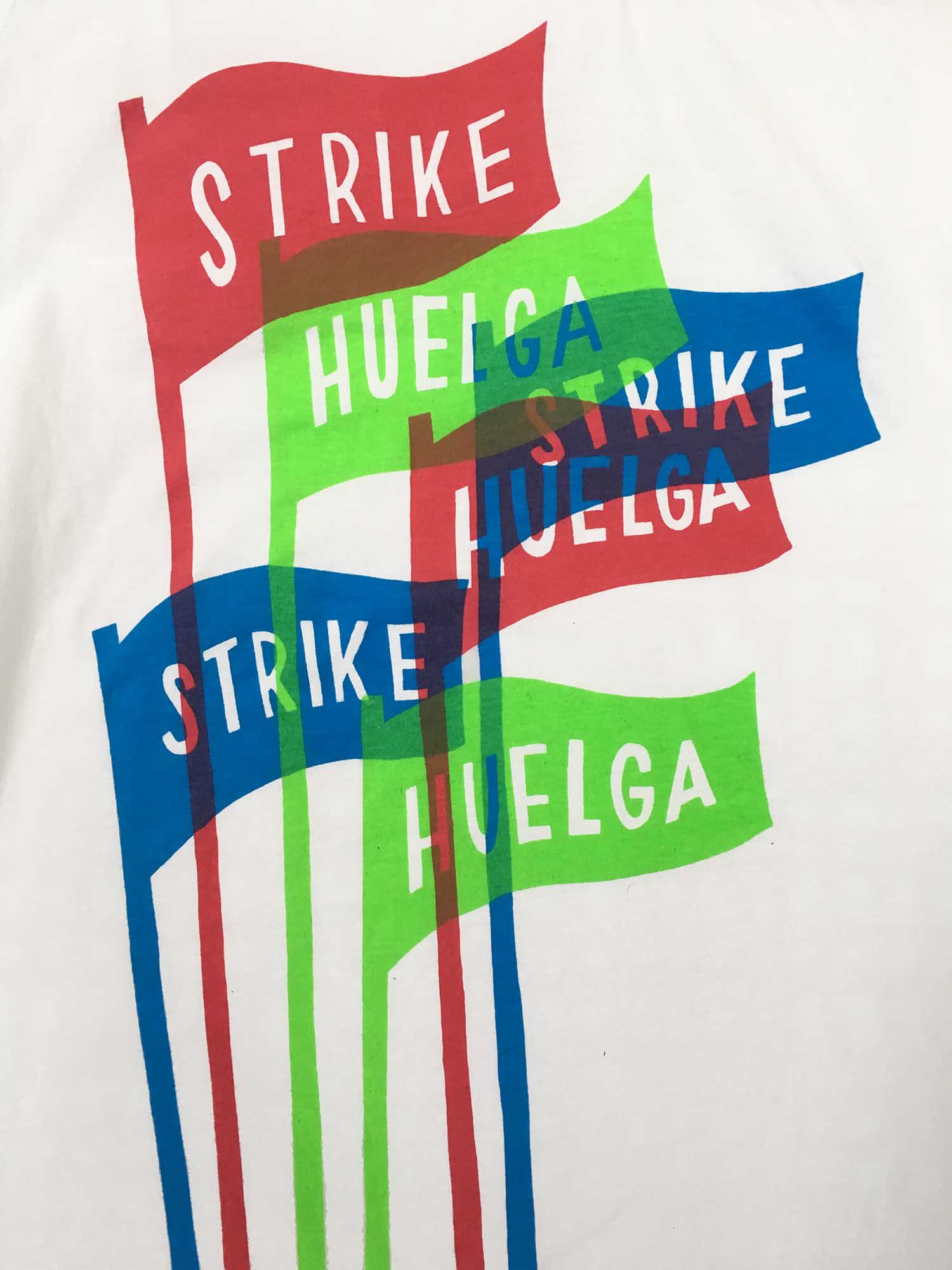 Justseeds | Strike! Huelga! Shirt from Kayrock