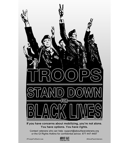 Troops Stand Down For Black Lives