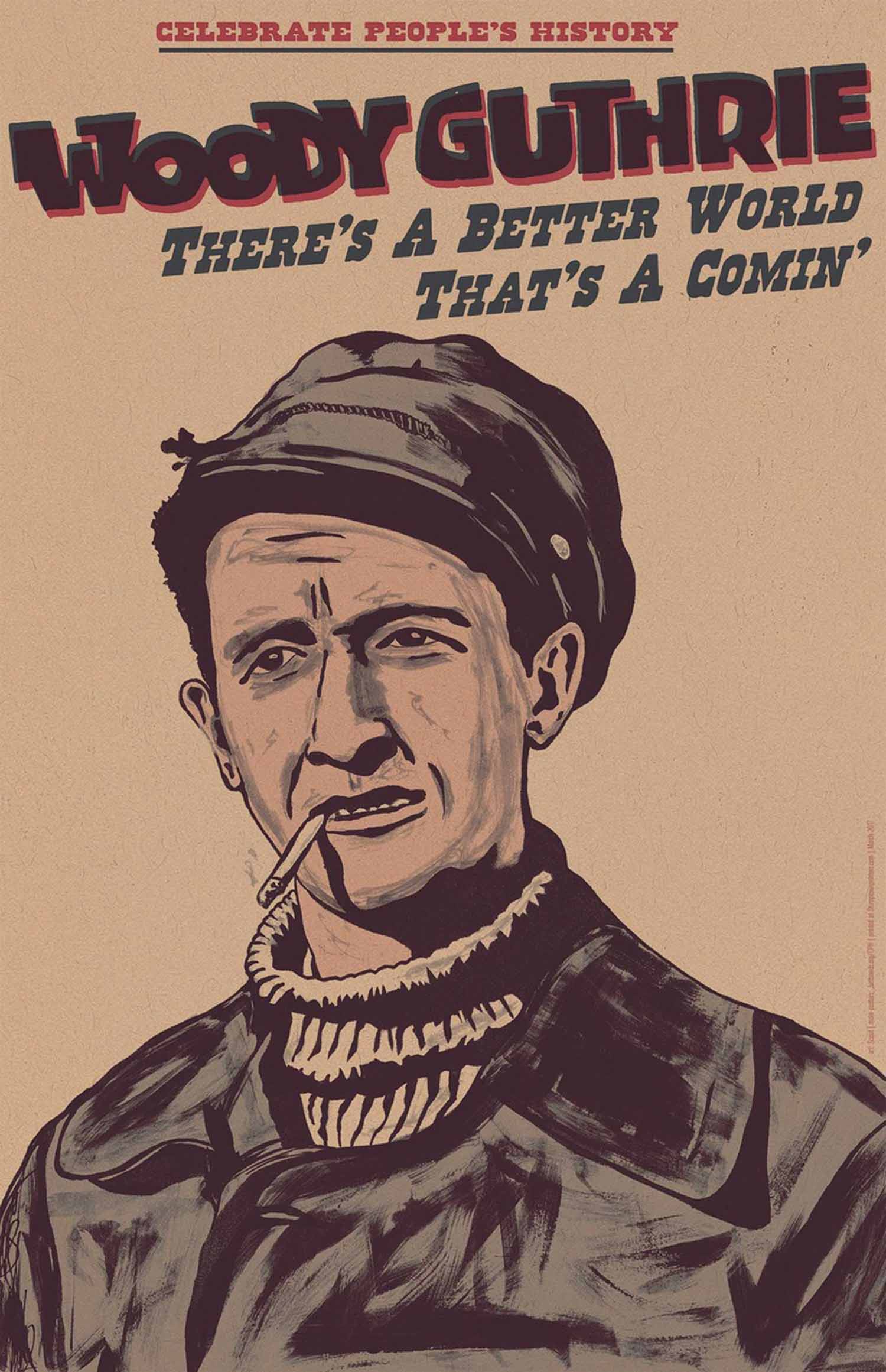 Justseeds Woody Guthrie