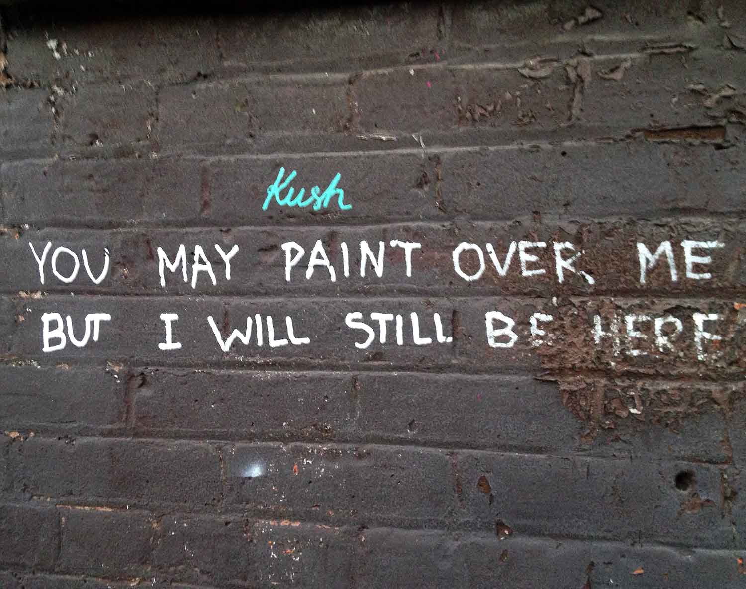 Paint over. The writings in the Wall. Write on Walls. The writing on the Wall. What is writing on the Wall.