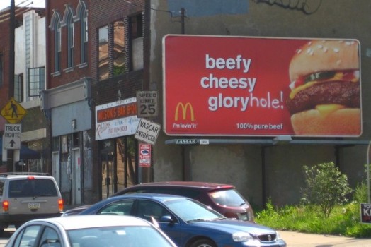 Billboard Gets Silly in Pittsburgh…