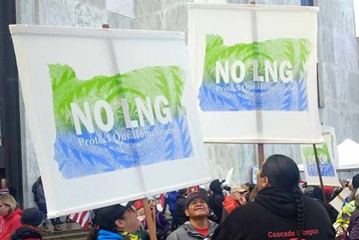 NO LNG Rally in Salem