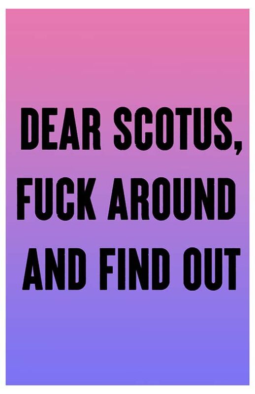 Dear Scotus…