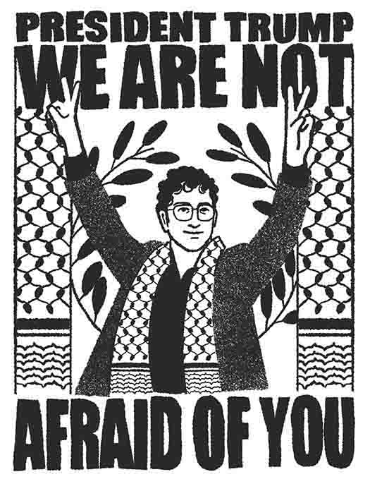 President Trump, we are not afraid of you!