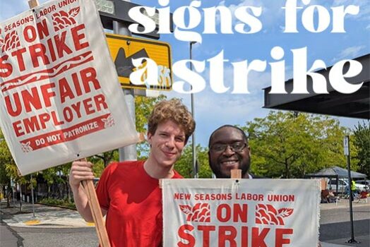 Signs for a Strike