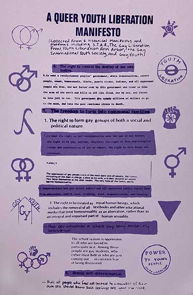 A Queer Youth Liberation Manifesto
