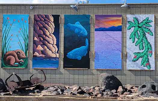 Endangered Species Murals: Desert Endemics in Shoshone, CA