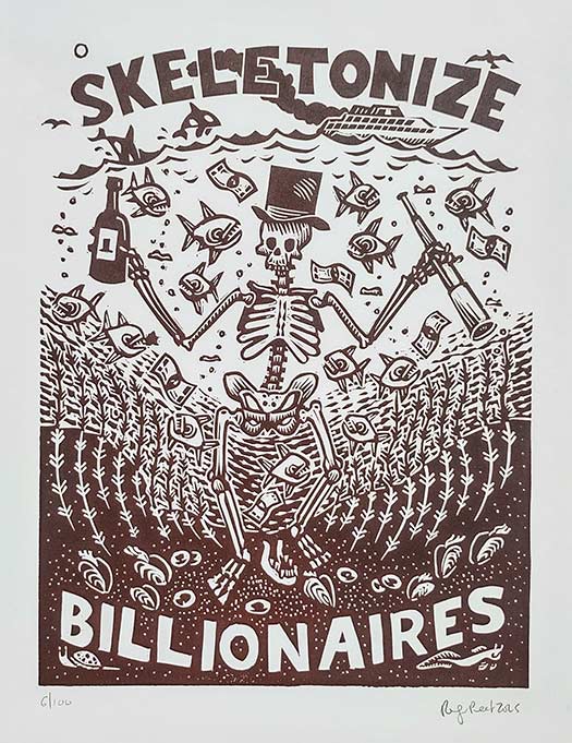 Skeletonize Billionaires