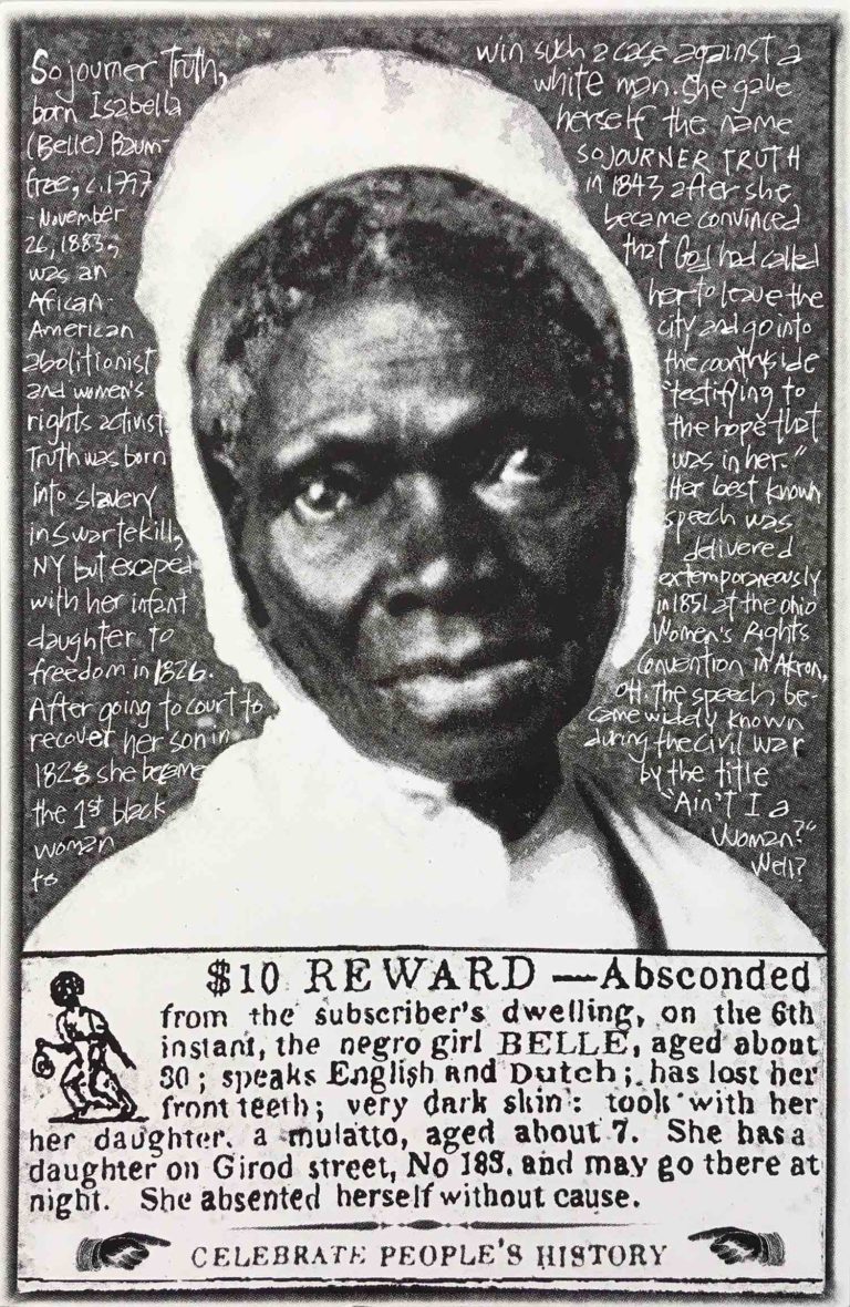 Justseeds Sojourner Truth Celebrate Peoples History 