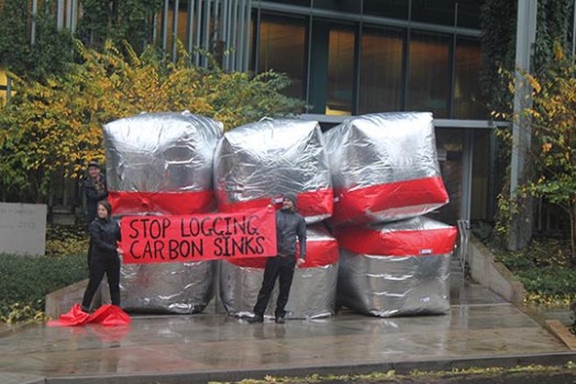 Inflatable Climate Action around the world!