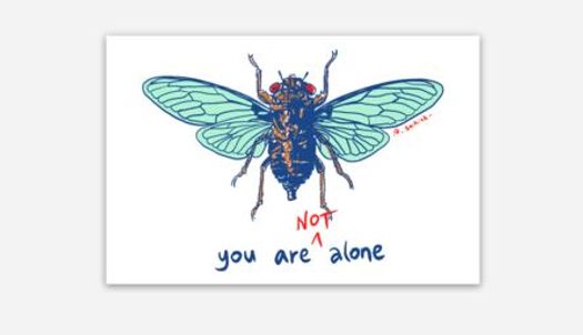 You Are Not Alone Sticker